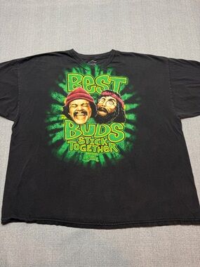 VTG Cheech & Chong Up In Smoke T-Shirt 3XL Best Buds Stick Together